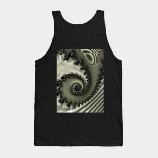 Silver Coil Tank Top